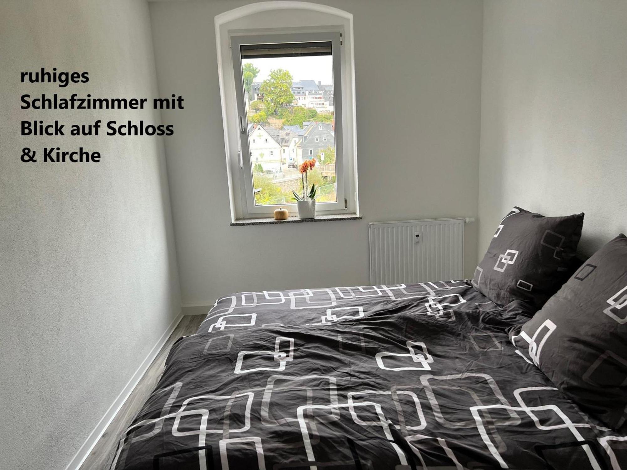Ferienwohnung Schlossblick Im Herzen Der Stadt Schwarzenberg  Exterior photo
